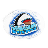 Yakama Graffiti Round Vinyl Stickers