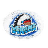 Yakama Graffiti Round Vinyl Stickers