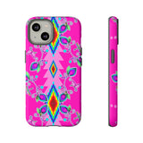 Pink Floral iPhone Case (15 and 14 models)