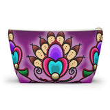 Flowers and Feathers Accessory bag
