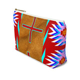 Red Buckskin Accessory Bag