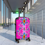 Pink Floral Suitcases