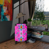 Pink Floral Suitcases