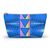 Blue and Pastel Accessory bag