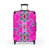 Pink Floral Suitcases