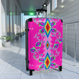 Pink Floral Suitcases