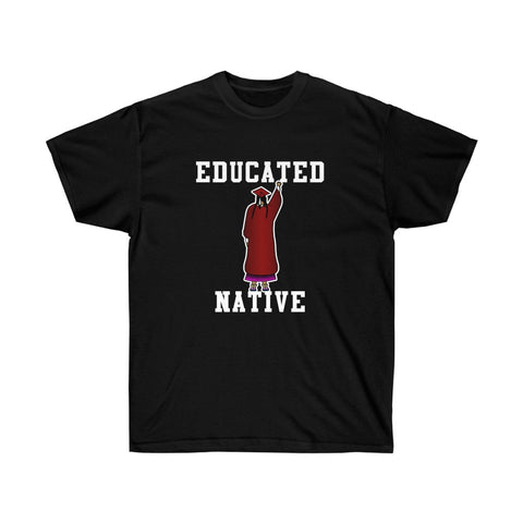 Educated Native T-shirt (Ribbon skirt)