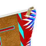 Red Buckskin Accessory Bag