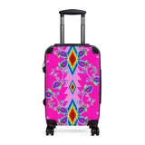 Pink Floral Suitcases