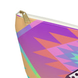 Pastels and Feathers Accessory Bag