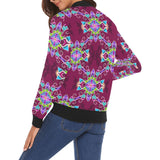 Blue Blossom Bomber jacket 23