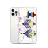 Dancing Ladies Ledger Art iPhone Cases (11 and 12 series models)
