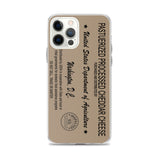 Commod Cheese iPhone Case