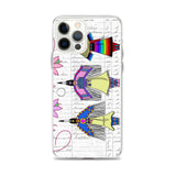 Dancing Ladies Ledger Art iPhone Cases (11 and 12 series models)