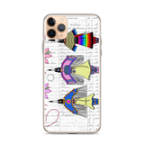 Dancing Ladies Ledger Art iPhone Cases (11 and 12 series models)