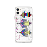 Dancing Ladies Ledger Art iPhone Cases (11 and 12 series models)