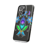 Floral Heart Magnetic Tough Case - Vibrant Design for Protection & Style