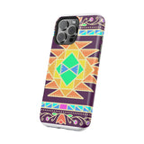 Geo Floral Magnetic Impact Phone Case