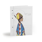 Plateau Girl Greeting Cards