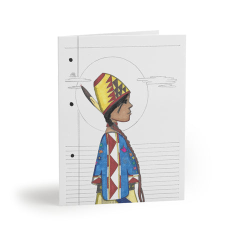 Plateau Girl Greeting Cards