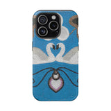 Elegant Swan Design Magnetic Tough Cases – Perfect for Nature Lovers