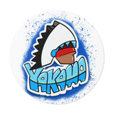 Yakama Graffiti Round Vinyl Stickers
