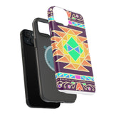 Geo Floral Magnetic Impact Phone Case