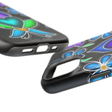 Floral Heart Magnetic Tough Case - Vibrant Design for Protection & Style