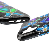 Floral Heart Magnetic Tough Case - Vibrant Design for Protection & Style
