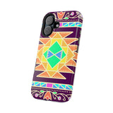 Geo Floral Magnetic Impact Phone Case
