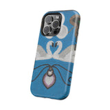 Elegant Swan Design Magnetic Tough Cases – Perfect for Nature Lovers