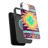 Geo Floral Magnetic Impact Phone Case