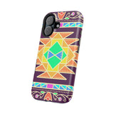 Geo Floral Magnetic Impact Phone Case