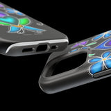 Floral Heart Magnetic Tough Case - Vibrant Design for Protection & Style