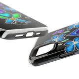 Floral Heart Magnetic Tough Case - Vibrant Design for Protection & Style