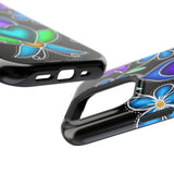 Floral Heart Magnetic Tough Case - Vibrant Design for Protection & Style