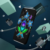 Floral Heart Magnetic Tough Case - Vibrant Design for Protection & Style