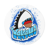 Yakama Graffiti Round Vinyl Stickers