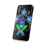 Floral Heart Magnetic Tough Case - Vibrant Design for Protection & Style