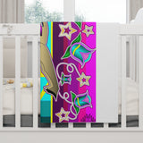 Legends of the Living Room: Rides with Unicorns Baby Blanket