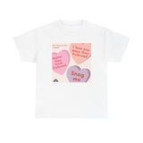 Valentine's Day Unisex Heavy Cotton Tee - 'Snag Me' Design