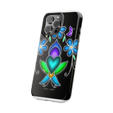 Floral Heart Magnetic Tough Case - Vibrant Design for Protection & Style