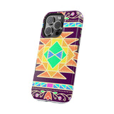 Geo Floral Magnetic Impact Phone Case