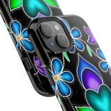 Floral Heart Magnetic Tough Case - Vibrant Design for Protection & Style