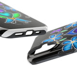 Floral Heart Magnetic Tough Case - Vibrant Design for Protection & Style