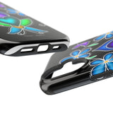 Floral Heart Magnetic Tough Case - Vibrant Design for Protection & Style