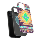 Geo Floral Magnetic Impact Phone Case
