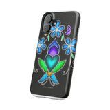 Floral Heart Magnetic Tough Case - Vibrant Design for Protection & Style