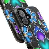 Floral Heart Magnetic Tough Case - Vibrant Design for Protection & Style