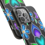 Floral Heart Magnetic Tough Case - Vibrant Design for Protection & Style
